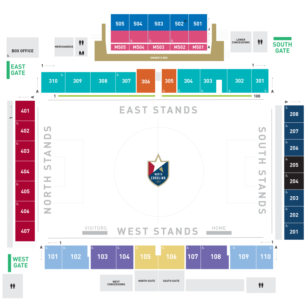 Scott Stadium Seating Chart With Seat Numbers Two Birds Home